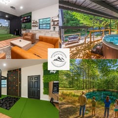 Woodland Clubhouse: Golf, Fishing, Hot Tub, Trail