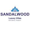 A logo of sandalwood luxury villas